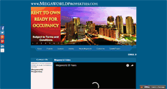 Desktop Screenshot of megaworldproperties.com